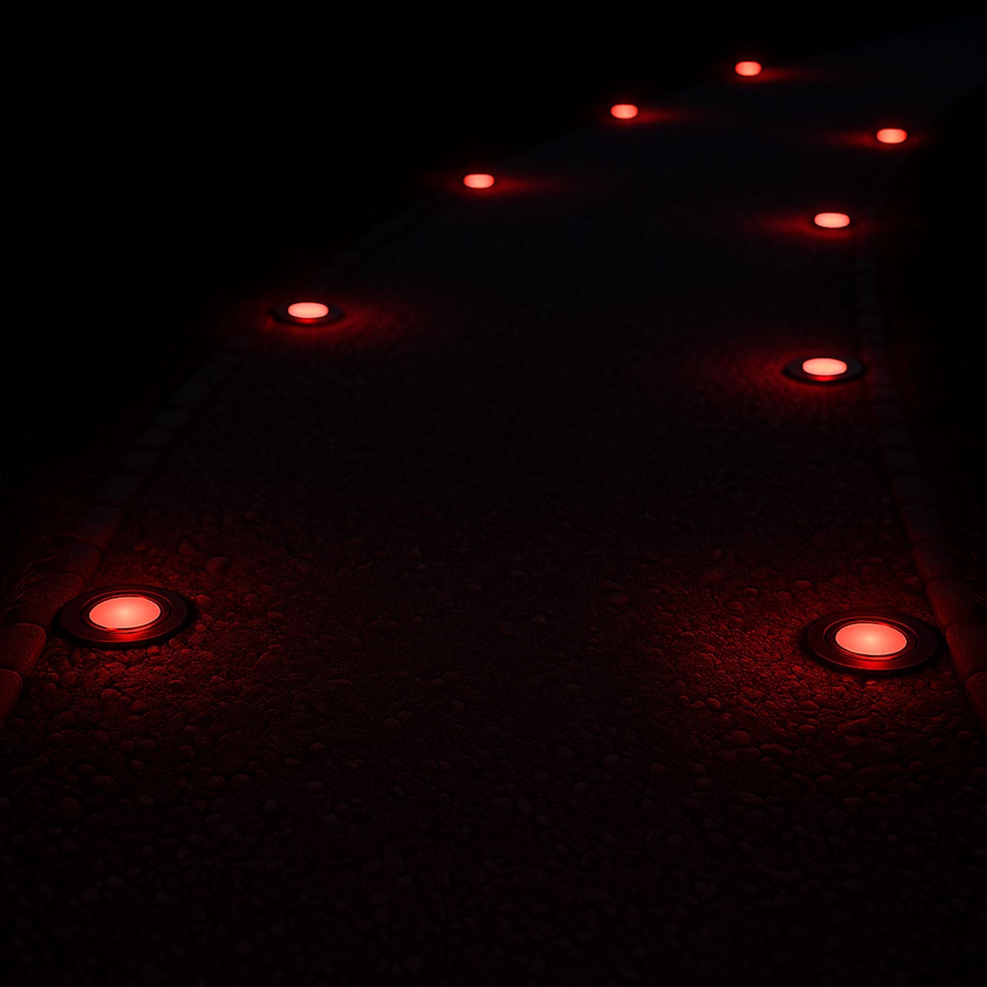 Baliza LED exterior empotrable - RGB - 0,7W - IP67 - Ø60mm