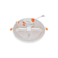 Downlight LED circular empotrable - Diámetro de corte ajustable: Ø 50 a 205 mm - 20W