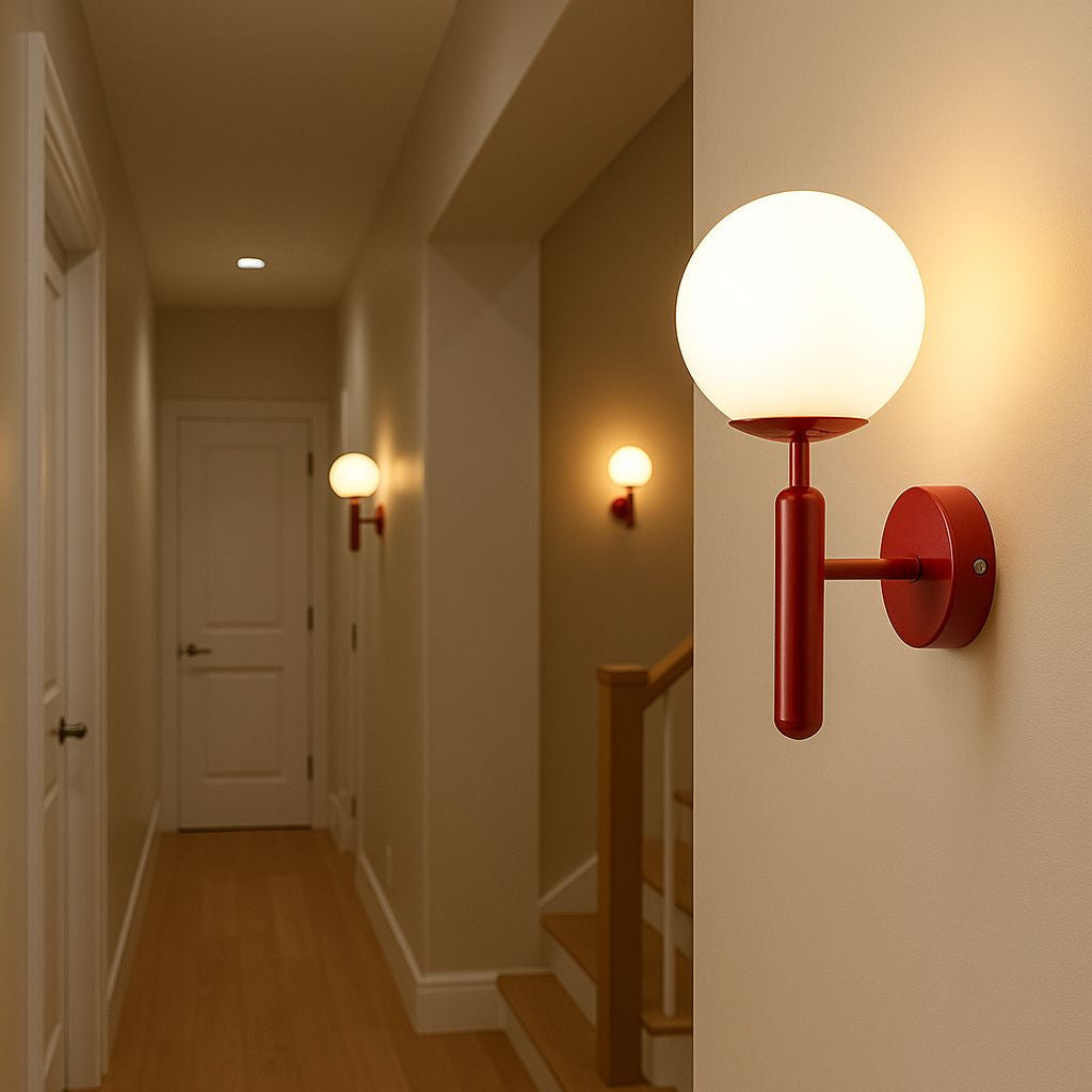Aplique de pared bola cristal "Elsa" - E14
