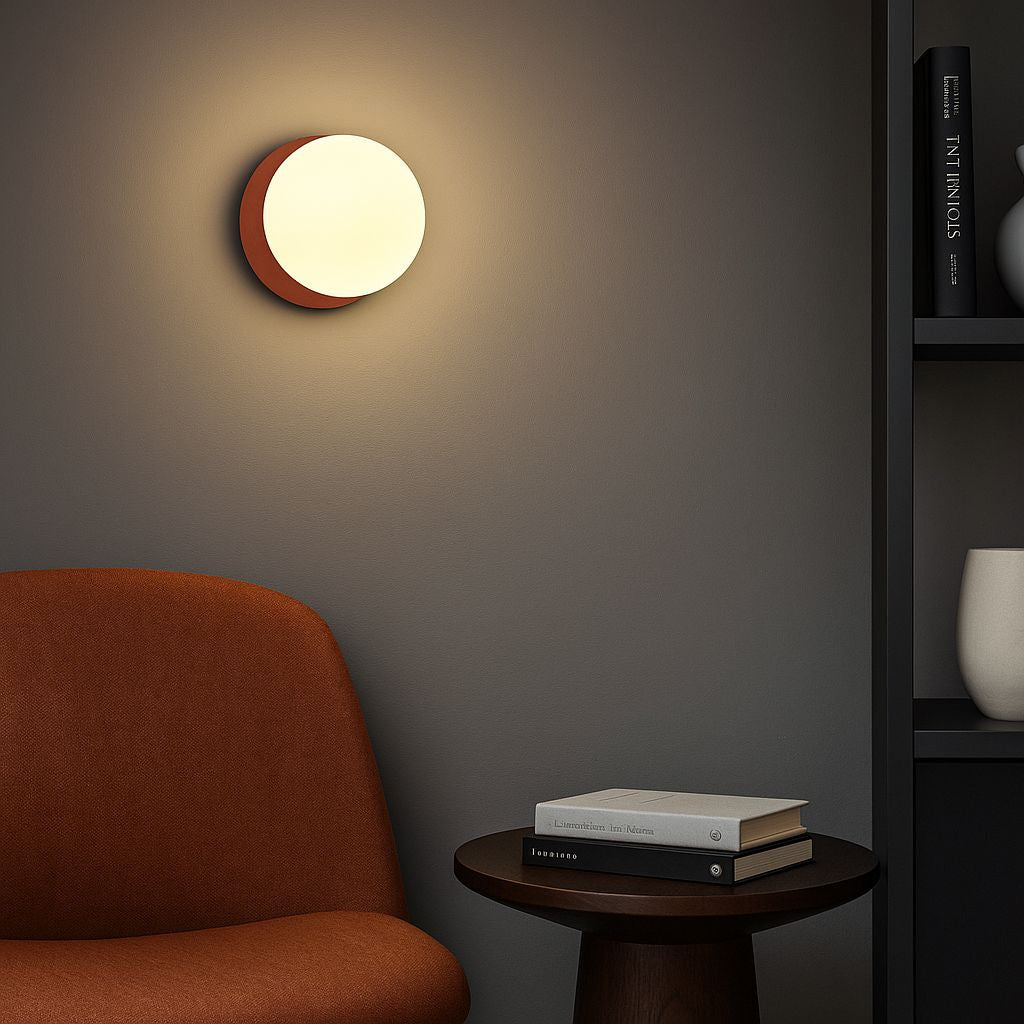 Aplique de pared bola cristal "ARCE" - E27 - Ø 15cm