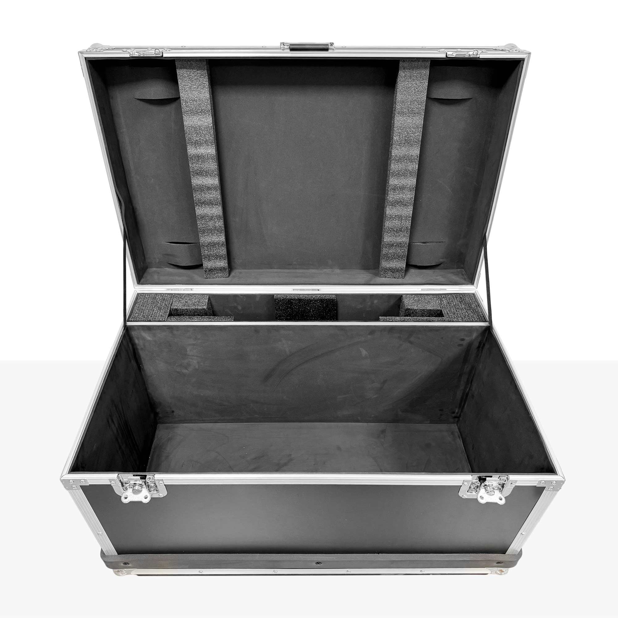 Flight Case para Digital Kiosk 32"  DDT32 - con Foam, Ruedas y Asas – Transporte Seguro en Ferias y Eventos