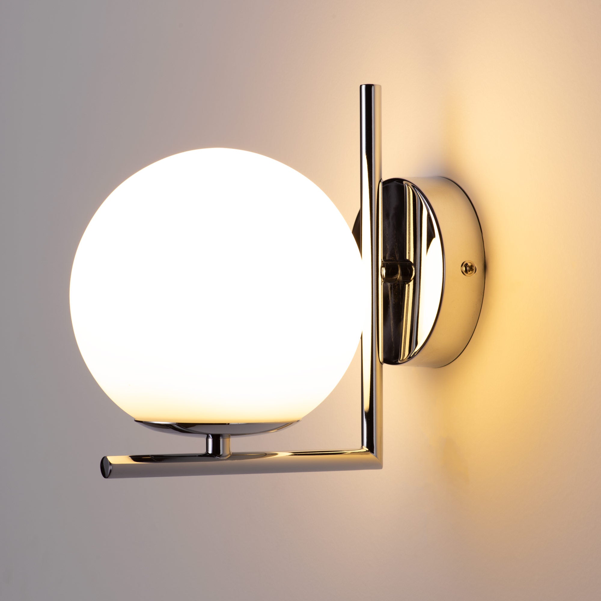 Aplique de pared bola cristal "Margaret"