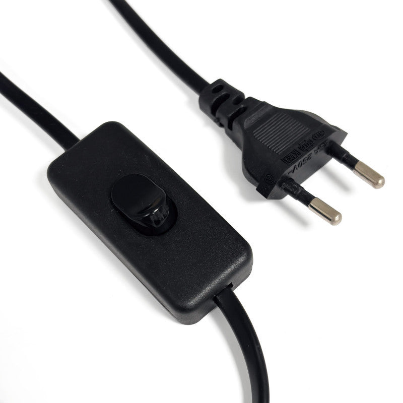 Aplique de pared de Ratán "SILIA" - E27 - Interruptor y enchufe