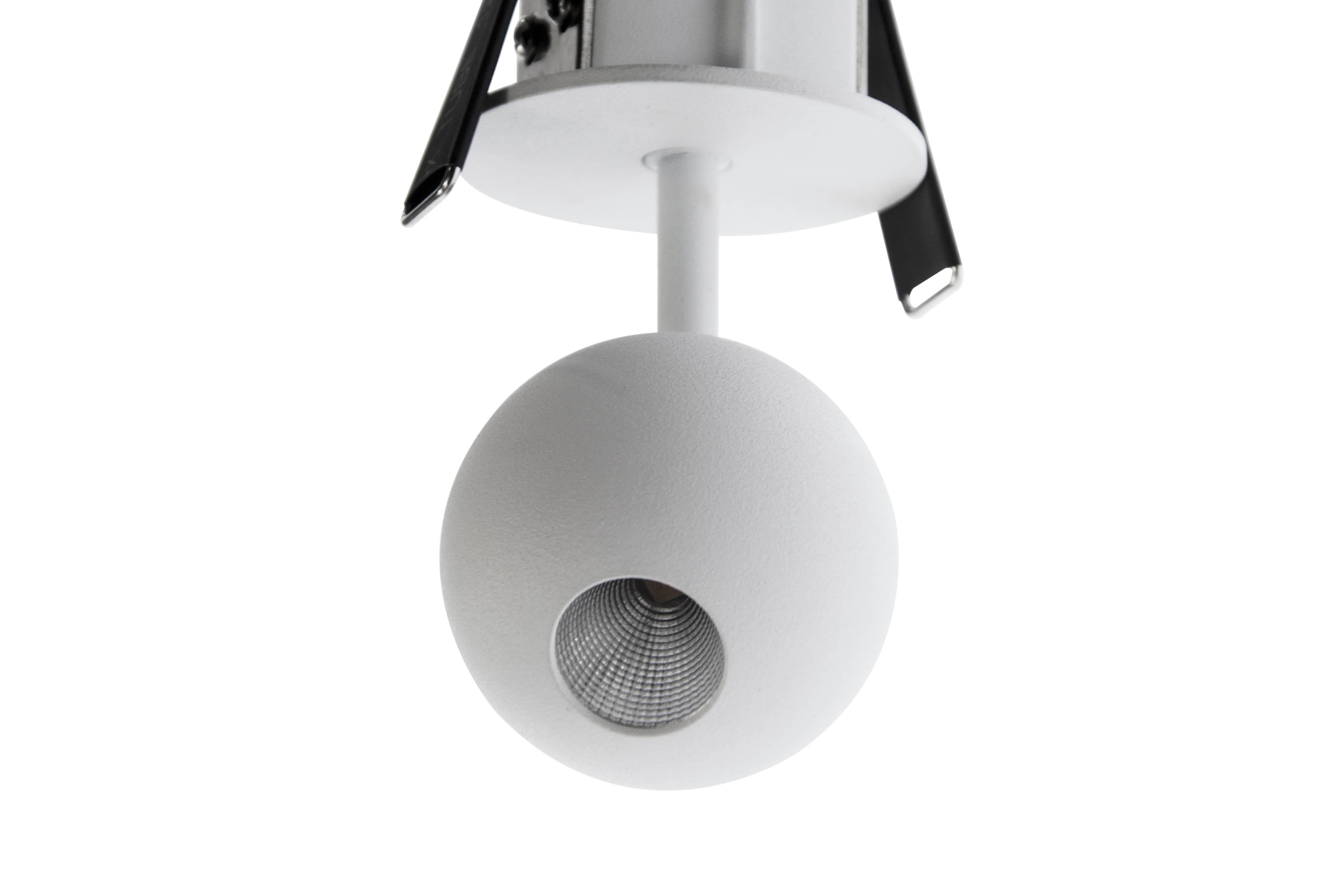 Aplique LED empotrable mini orientable 5W "LUNA"