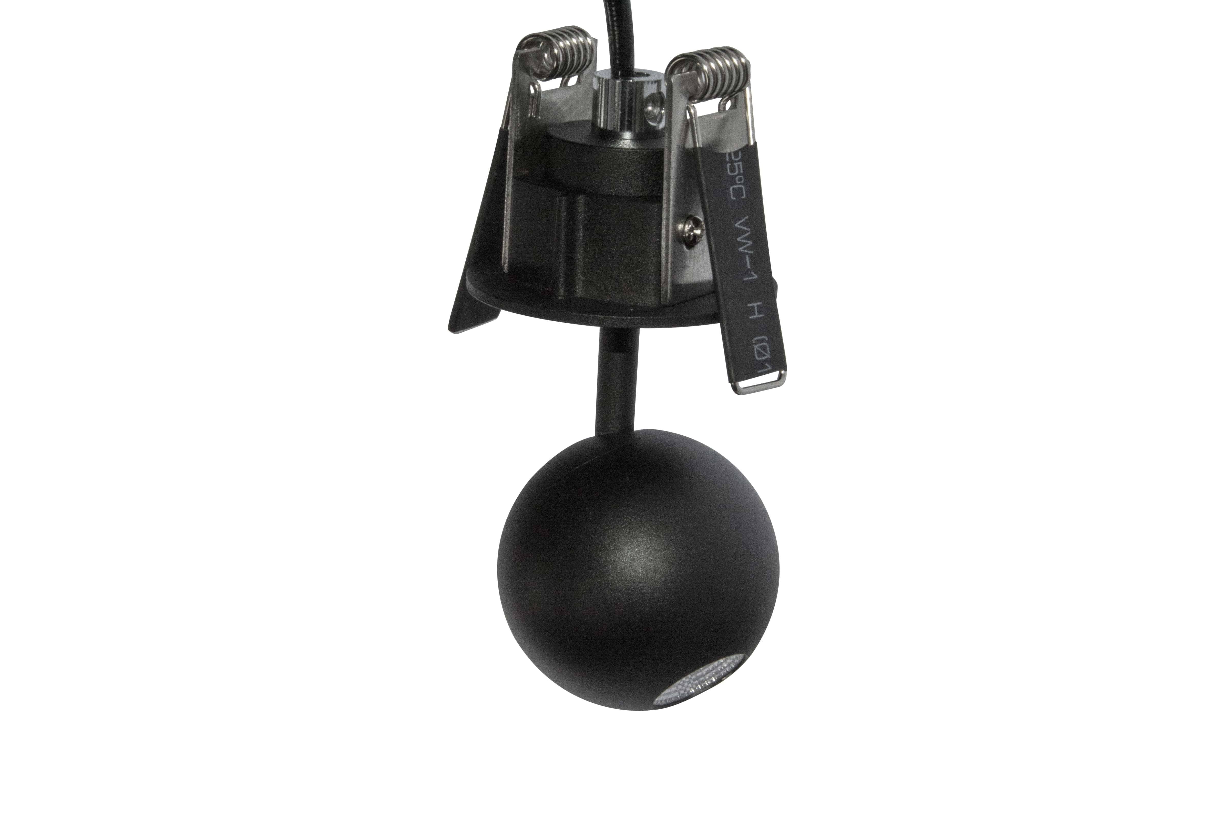 Aplique LED empotrable mini orientable 5W "LUNA"