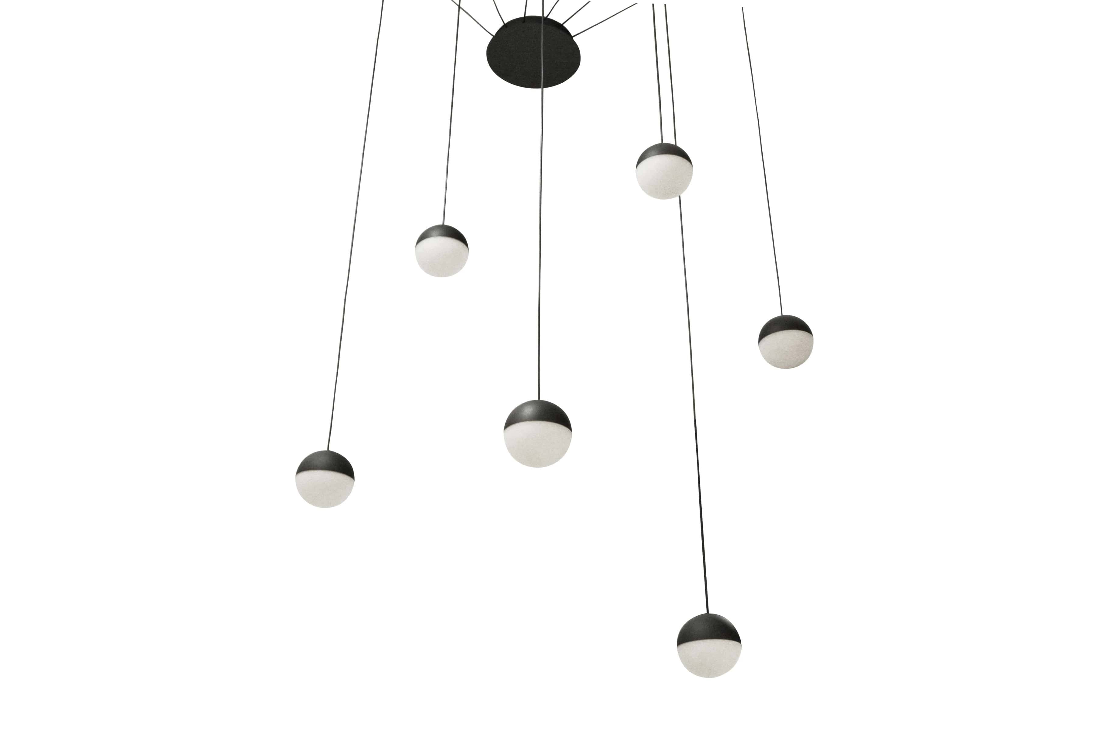 Lámpara colgante LED de diseño "ÓRBITA" - 6 x 9W (54W)