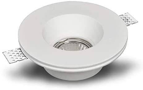 Aro downlight empotrable de Escayola - GU10 - trimless