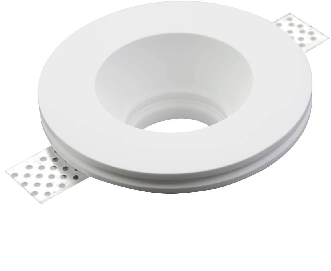Aro downlight empotrable de Escayola - GU10 - trimless