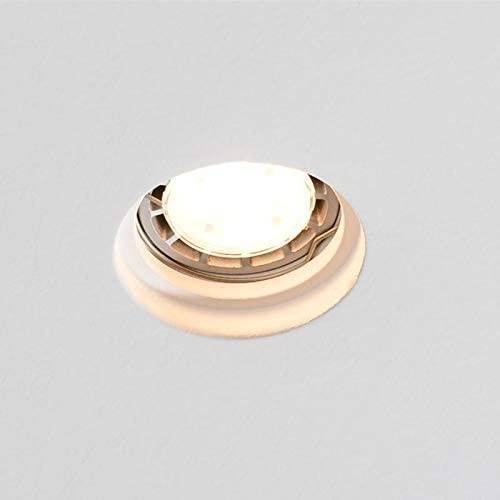 Aro downlight empotrable de Escayola - GU10 - trimless