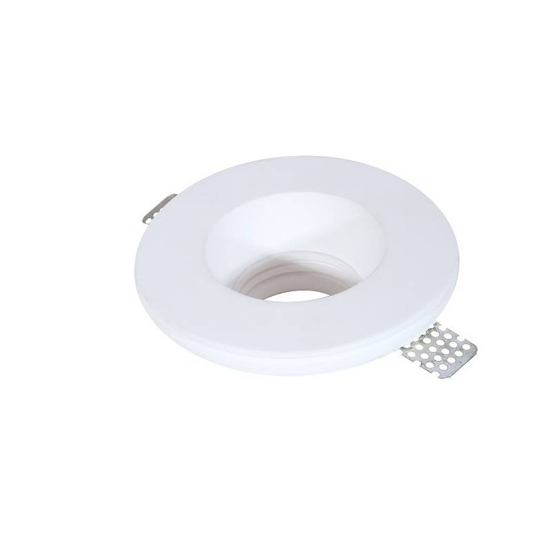 Aro downlight empotrable de Escayola - GU10 - trimless