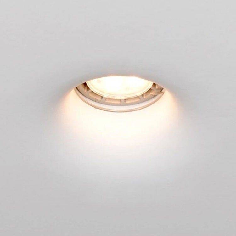 Downlight cuadrado de escayola - Trimless - 1 x GU10