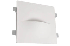 Aplique de pared empotrable de escayola "ZIRCON" - Trimless / integración - G9