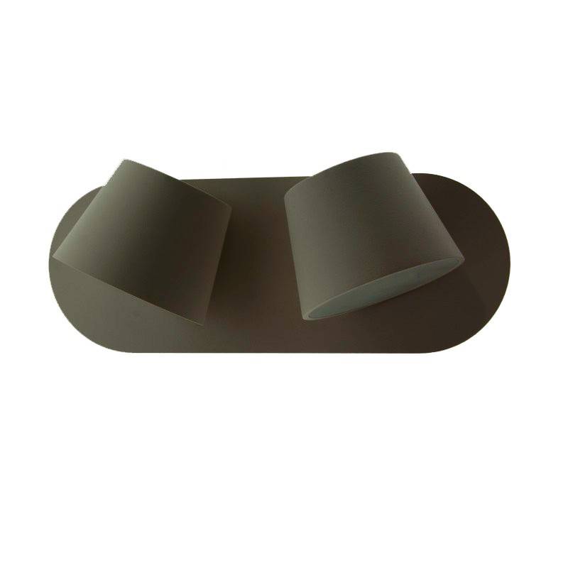 Aplique de pared LED doble "KOP-2" orientable 12W