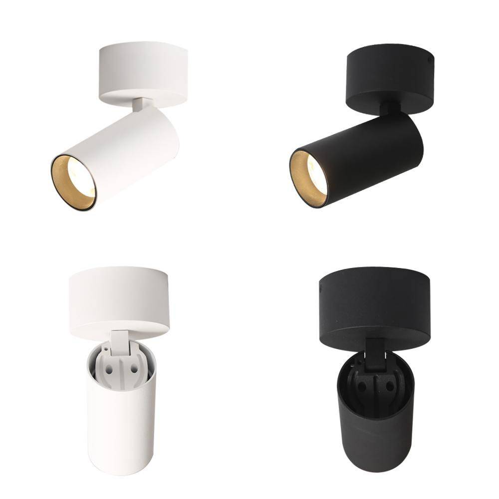Aplique de pared y techo "TUB" - GU10 - Orientable 360º