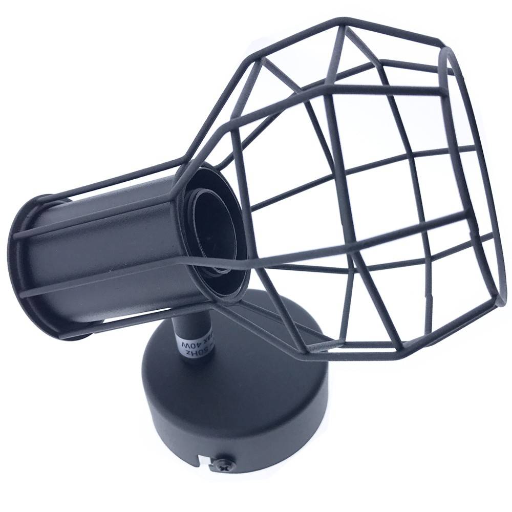 Aplique de pared o techo jaula "AZOR" E14