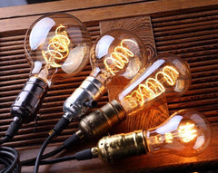 Bombilla Retro Vintage esférica E27 G45 4W de filamento