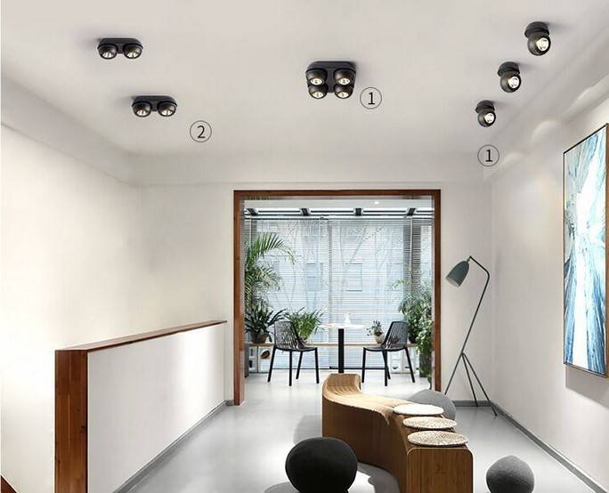 Aplique de pared LED "LOOK- 2" 18W CRI 90