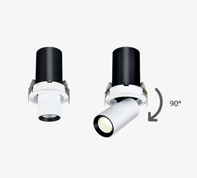 Foco LED empotrable orientable - 7W - Chip Cree - 24°