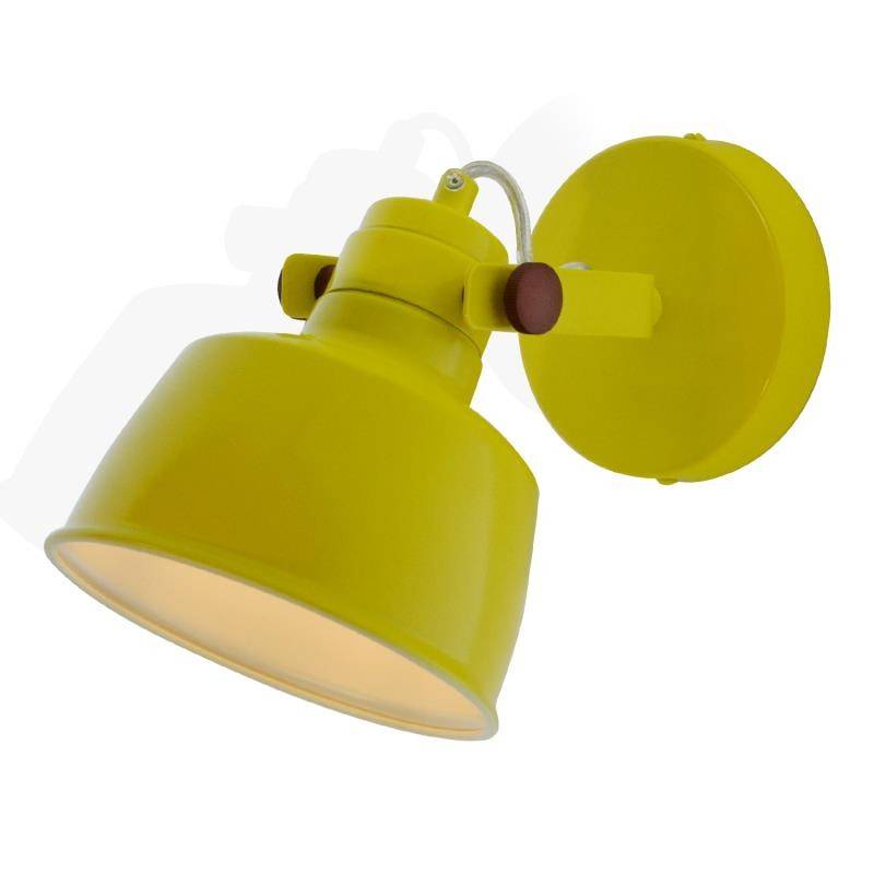 Aplique pared interior moderno orientable "KUKKA" bombilla E14