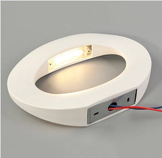 Aplique de pared interior moderno "DALI" 9W