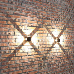 Aplique de pared exterior LED "CROSS" 12W