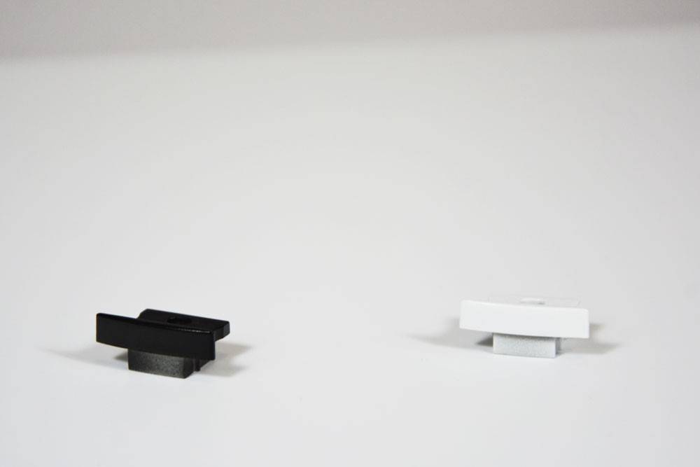 Tapa lateral para perfil Empotrable 23x15mm (1ud)