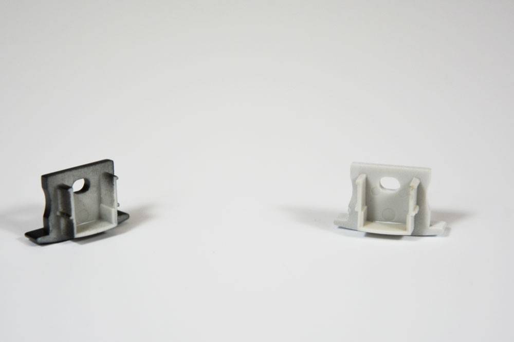 Tapa lateral para perfil Empotrable 23x15mm (1ud)