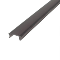 Difusor negro para perfiles de tira LED de 17mm (2m)