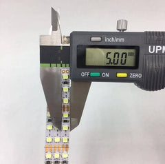 TIRA de LED 24V-DC 9,6W/m ancho 5mm monocolor IP20 Rollo 5 metros