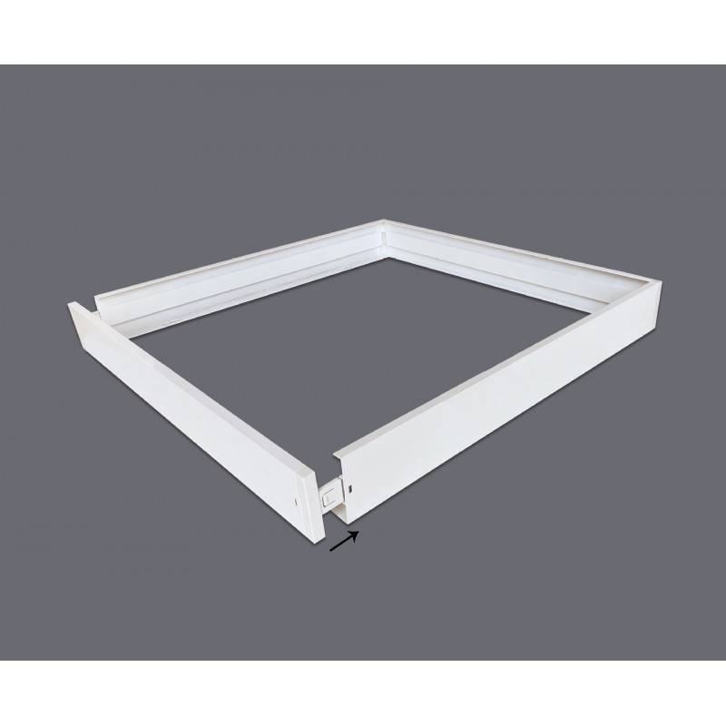 Panel LED de superficie WIFI SMART RGB / RGBW + CCT - 60x60 cm - 40W - Con KIT de montaje