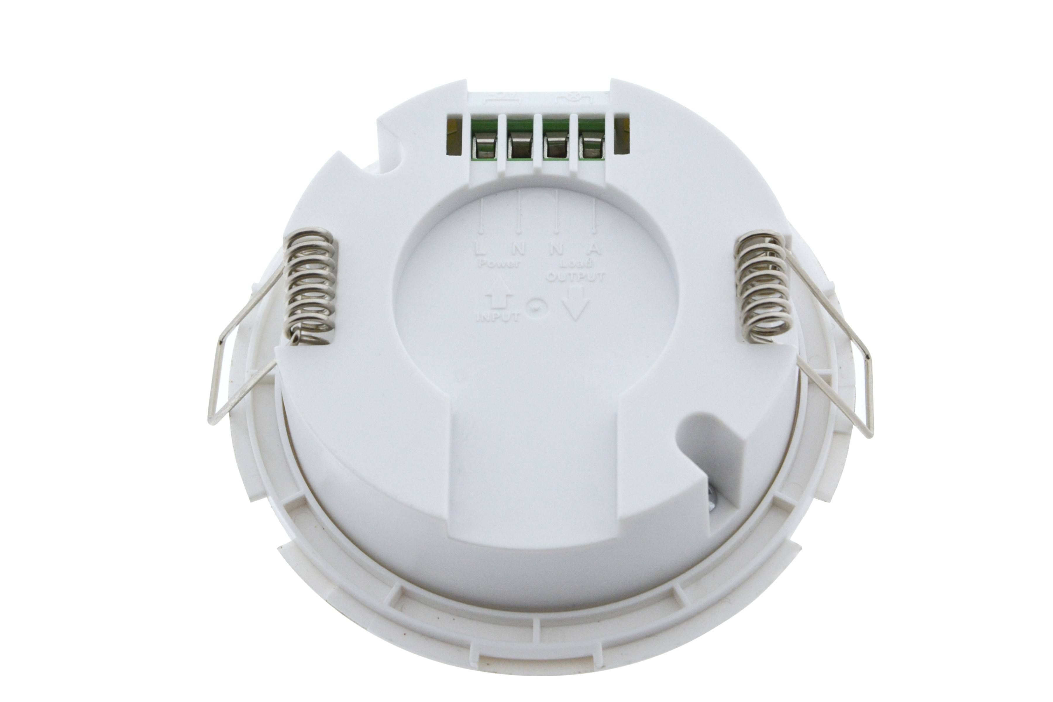 Sensor de movimiento infrarrojo PIR - 360° - Superficie y empotrable