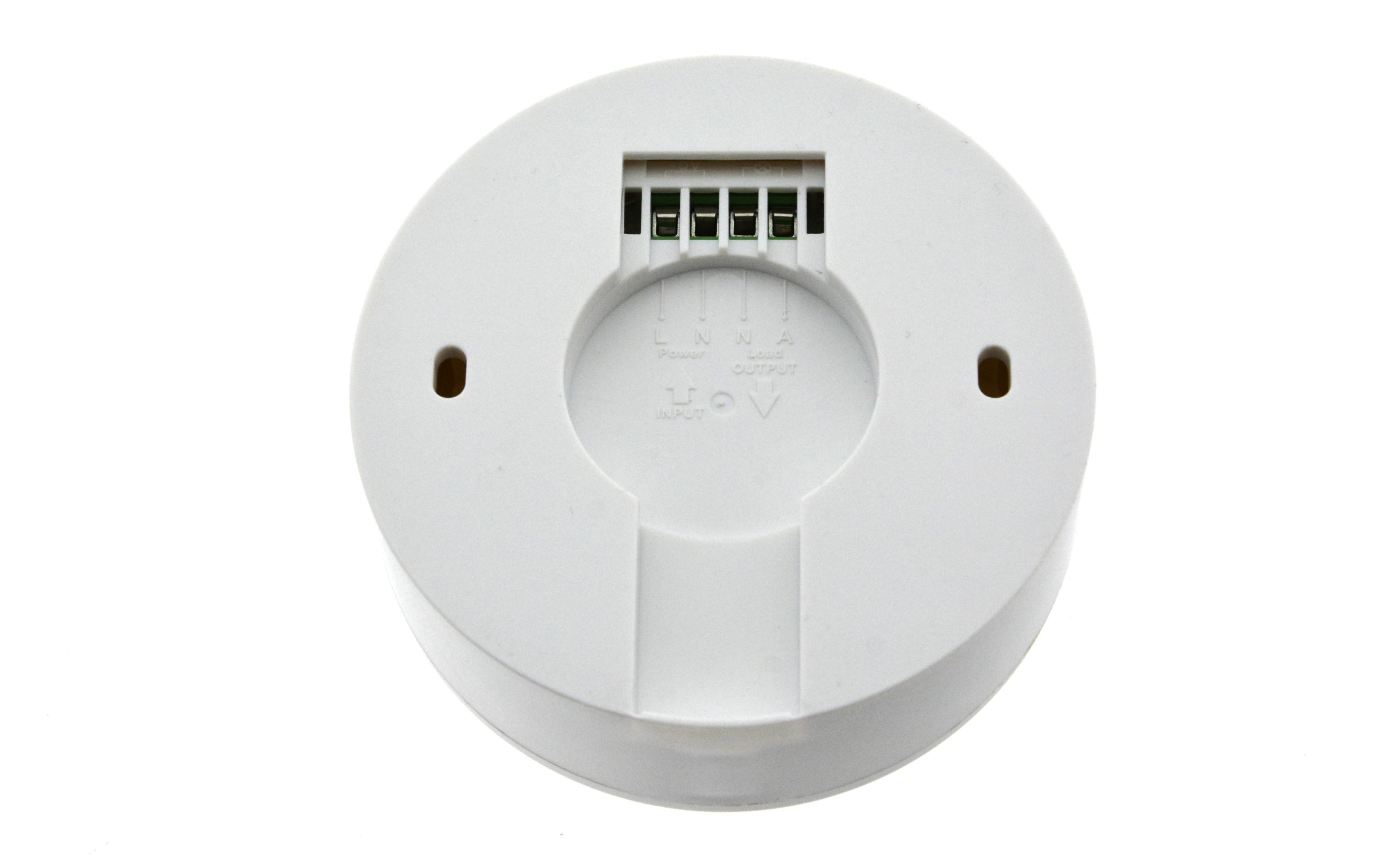 Sensor de movimiento infrarrojo PIR - 360° - Superficie y empotrable