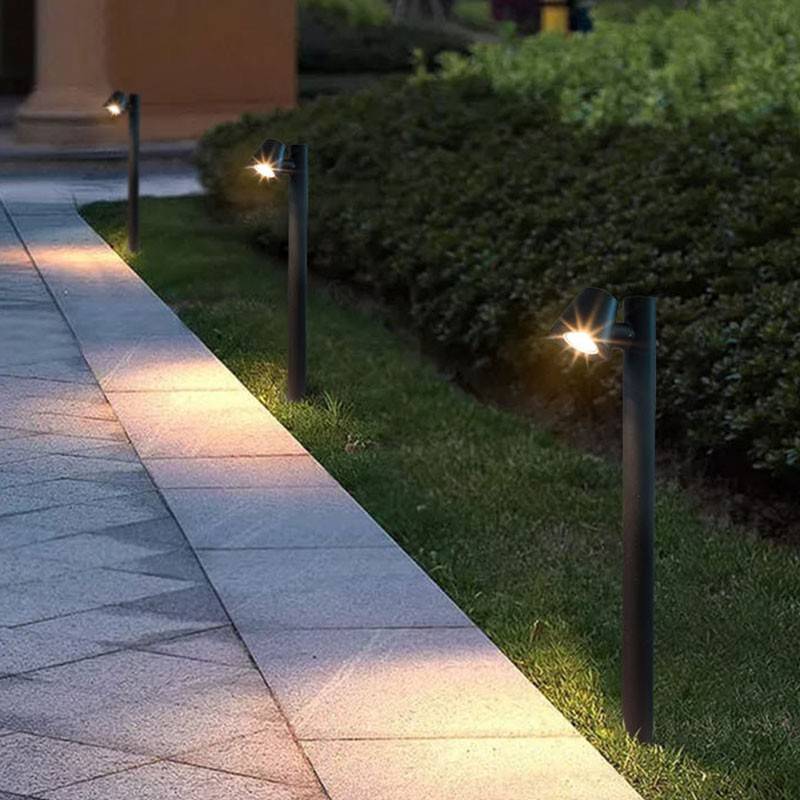 Bolardo de Acero GU10 Máx 35W IP44