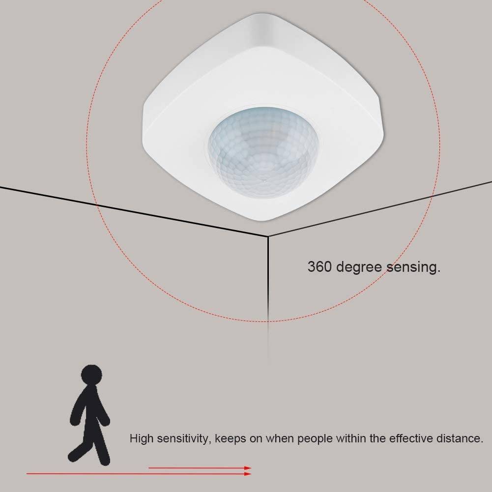 Sensor de Presencia superficie con Mando 360° IP65