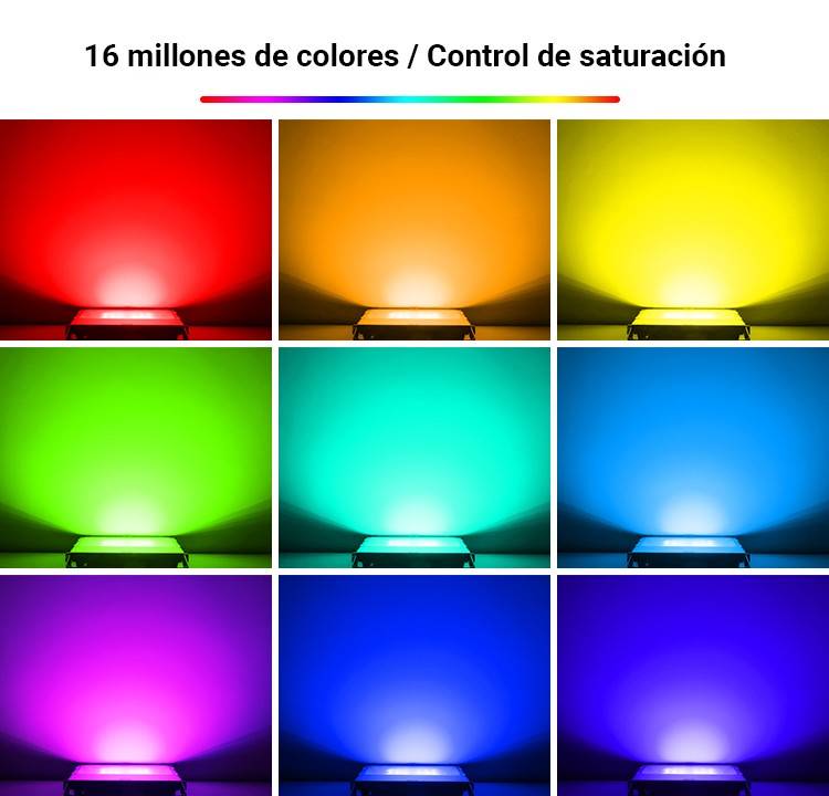 Proyector LED exterior 100W RGB+CCT | MI LIGHT