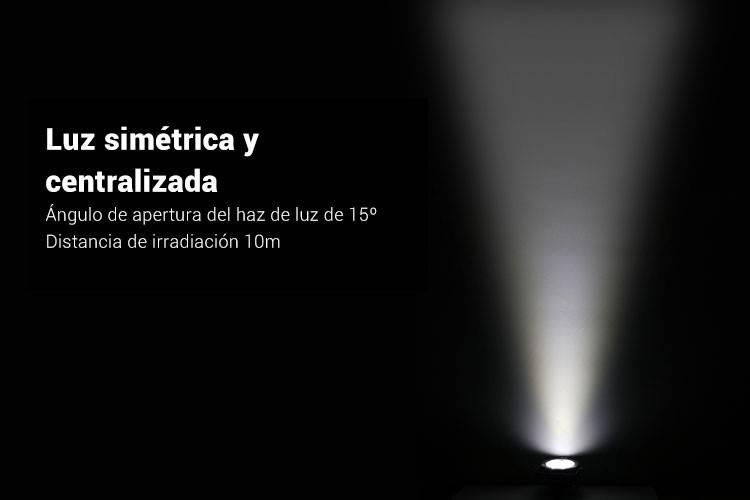 Proyector LED de jardín con pincho 15W RGB+CCT control RF/WiFi  | Mi Light