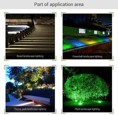 Proyector LED de jardín con pincho 15W RGB+CCT control RF/WiFi  | Mi Light