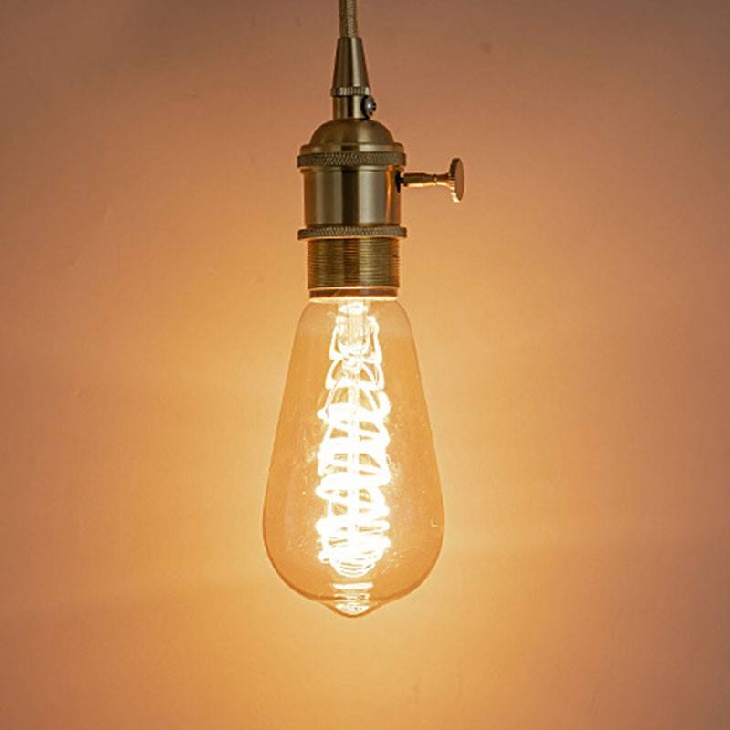 Bombilla LED filamento Edison E27 ST64 - 4W