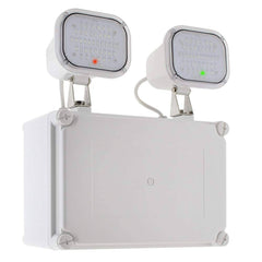 Luz de emergencia LED industrial - 2 x 6W - IP65