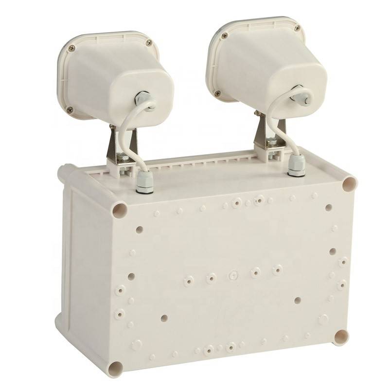Luz de emergencia LED industrial - 2 x 6W - IP65