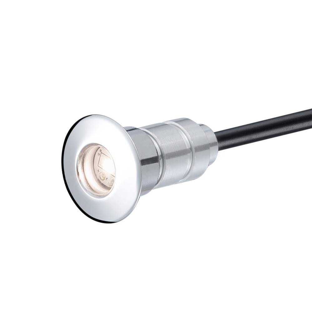 Kit de 6 luces de escalera 0,6W 12V-DC Ø24X38.5mm