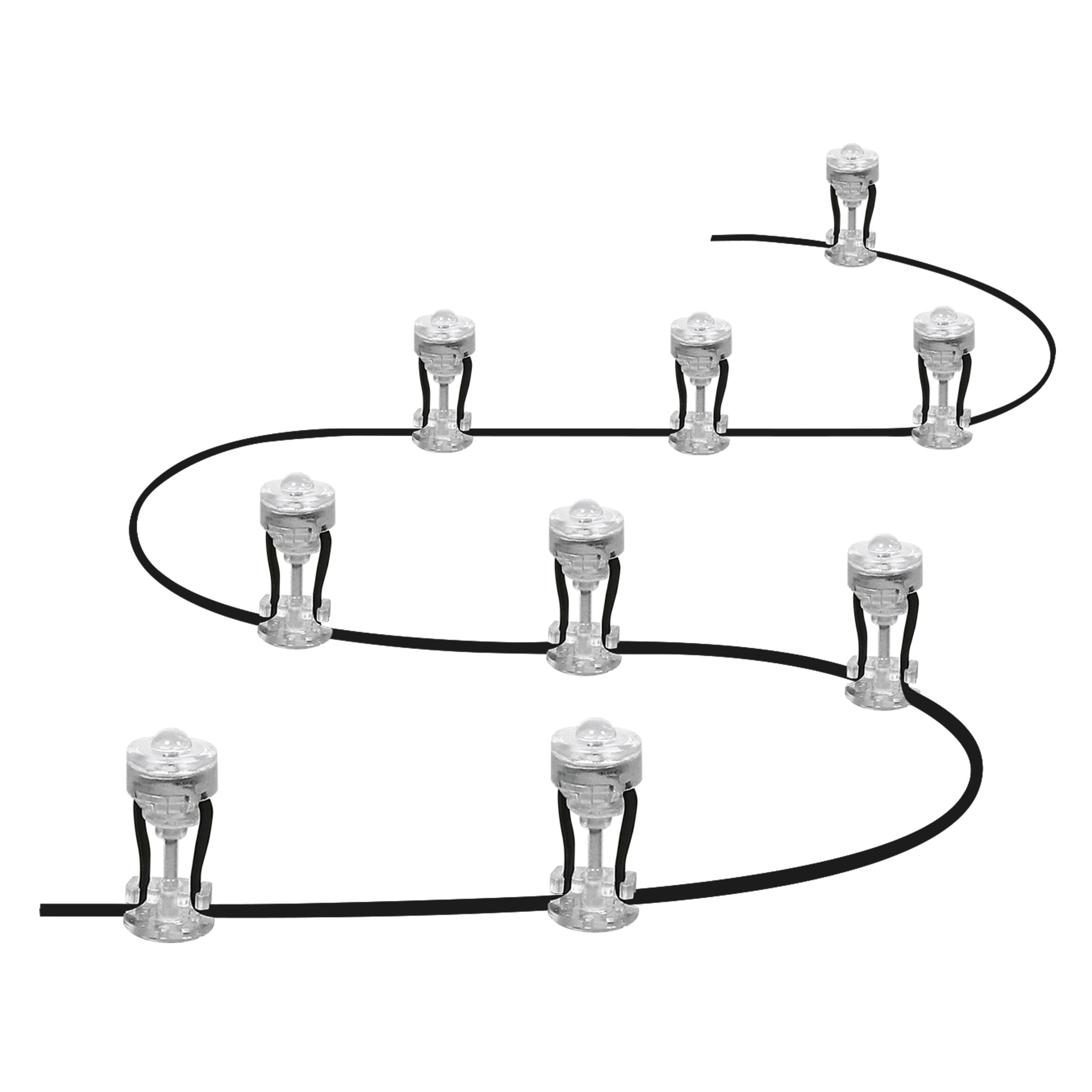 Luces LED Exterior SMART WiFi Garden DOT RGB 9P LED
