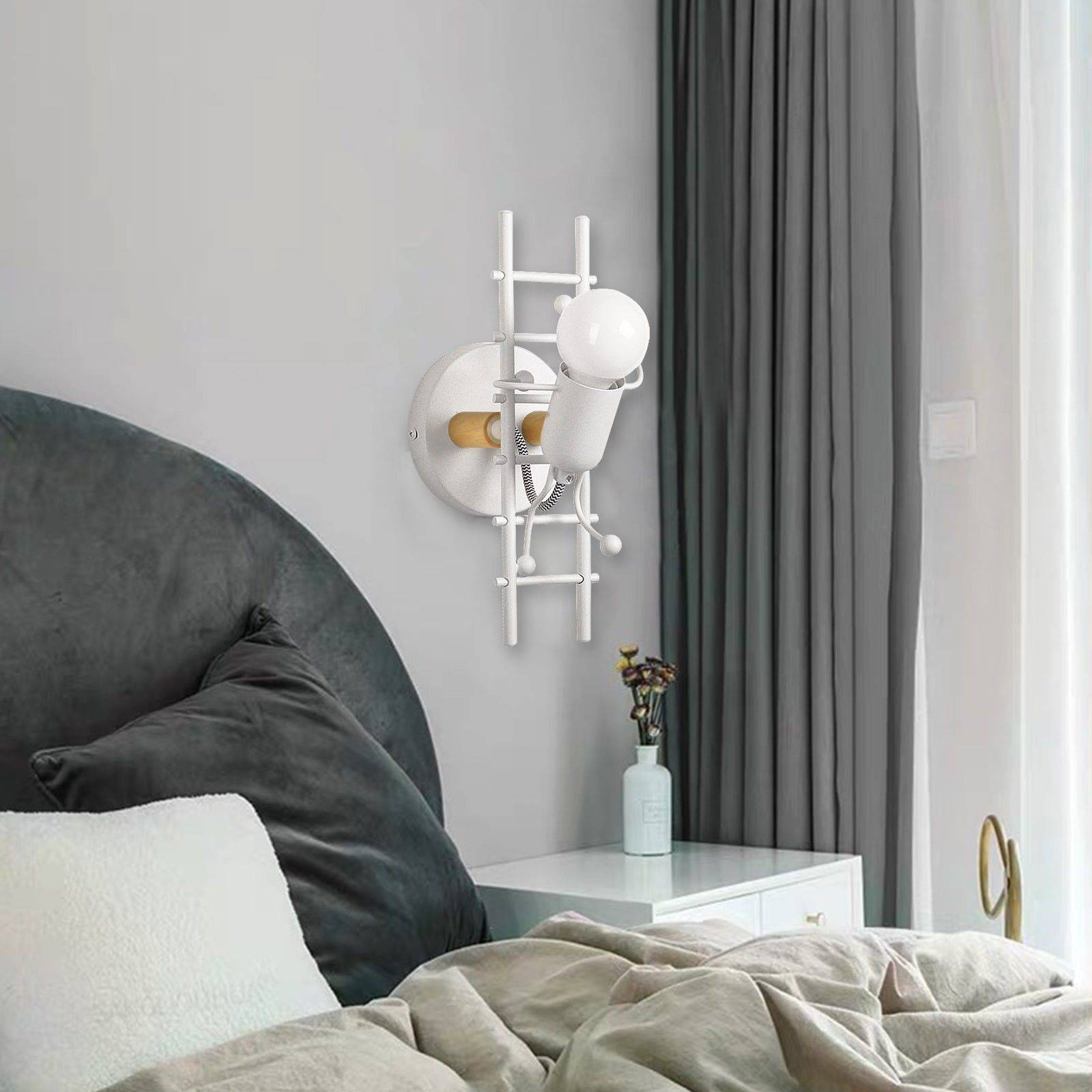 Aplique de pared decorativo "Doll" - E27