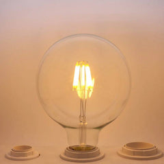 Bombilla LED globo filamento E27 G125 - 8W