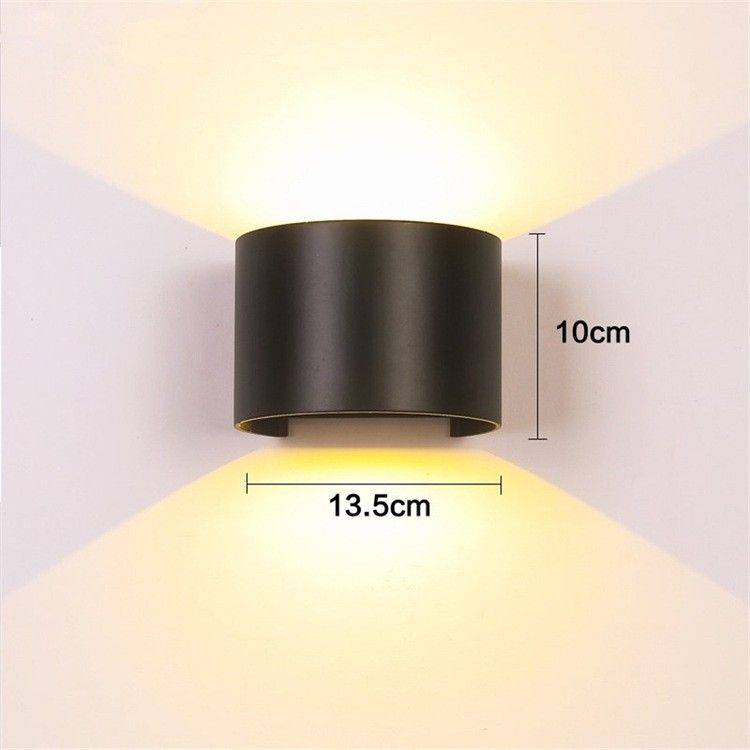 Aplique de pared "LAT" 6W apertura de luz regulable