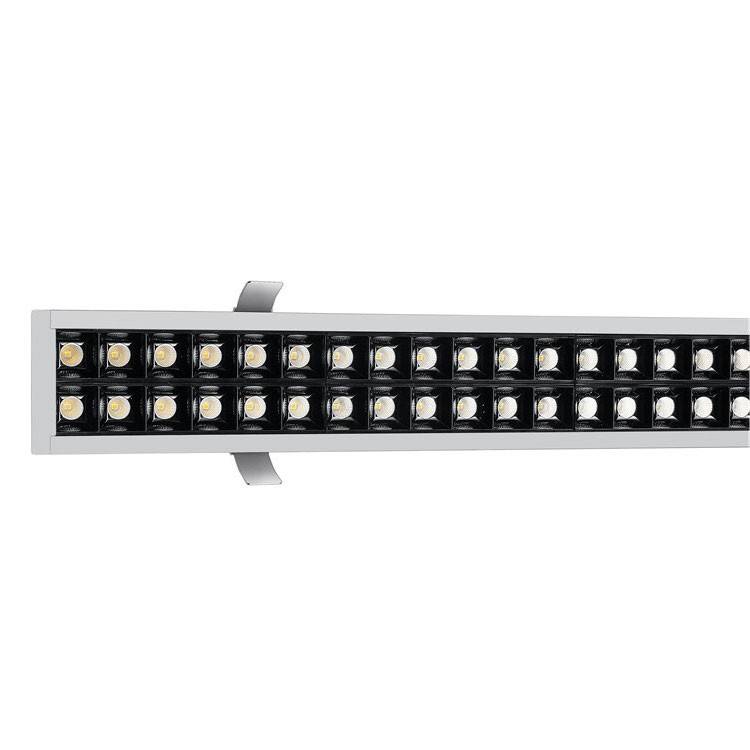 Foco LED Lineal Empotrable 40W UGR18 Chip Osram
