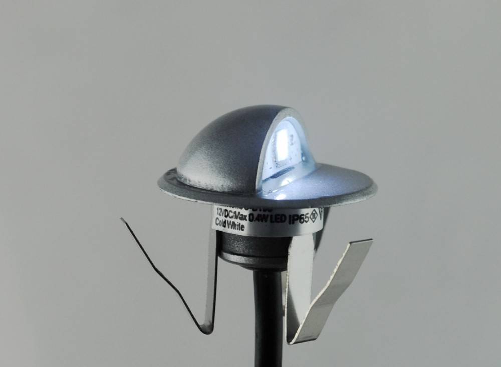 Baliza LED empotrable IP65 12V-DC 0.4W