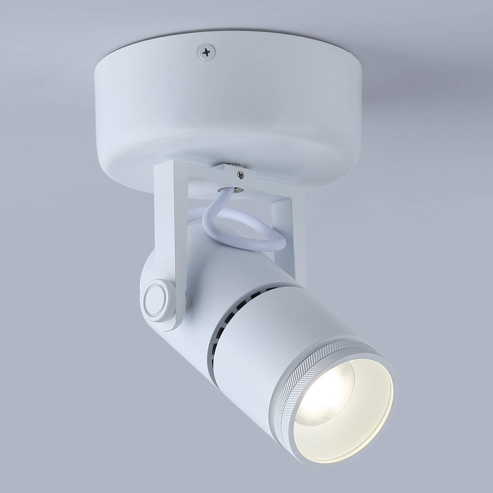 Aplique de pared y techo LED COB "ESCOP" Orientable con ángulo lumínico ajustable - 12W