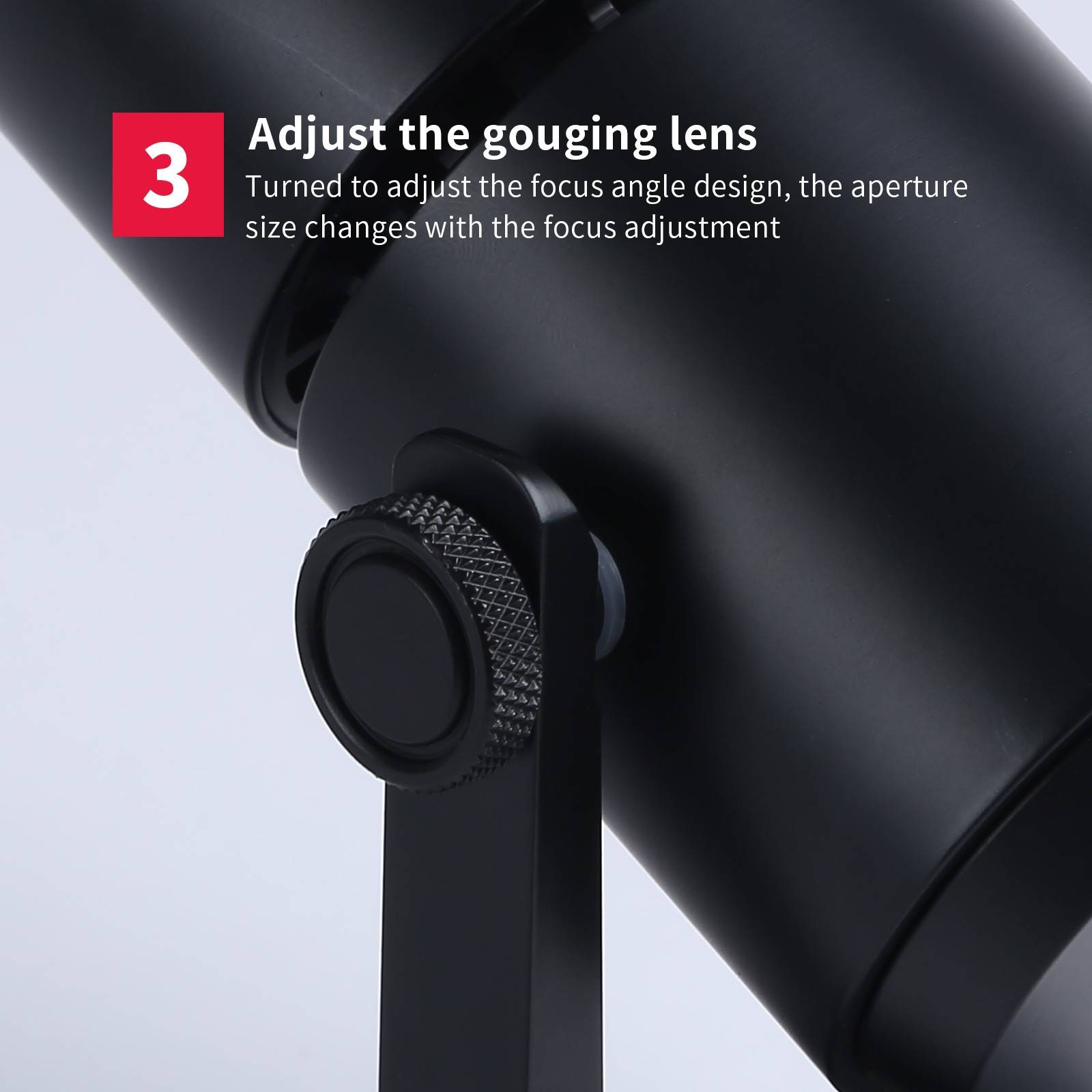 Aplique de techo LED COB "COOPEN" Orientable con Zoom 12W