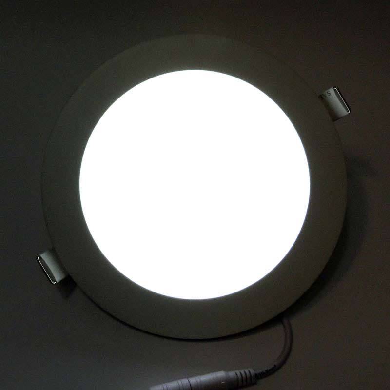 Downlight LED empotrable circular SLIM 12W - Corte Ø155mm
